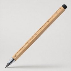 Вечный карандаш из бамбука с линейкой и стилусом «Sicily Bamboo»