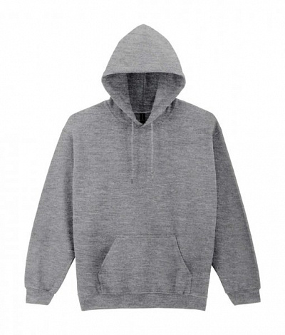 Худи HEAVY BLEND, ГРАФИТОВЫЙ МЕЛАНЖ S