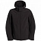 уртка мужская Hooded Softshell черная